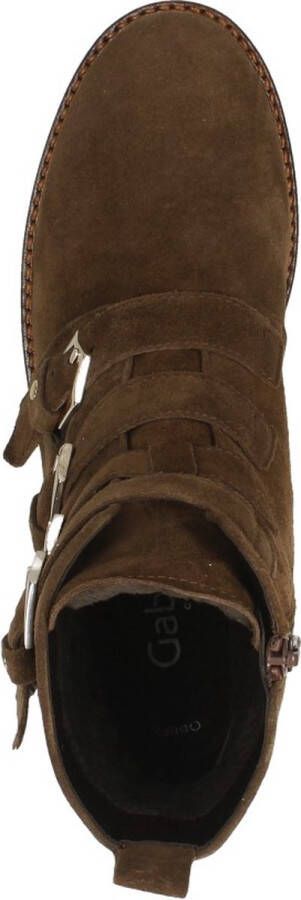 Gabor Comfort biker boots cognac