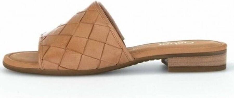 Gabor Comfort Camel Slipper G-Leest