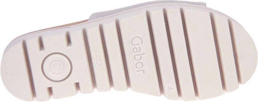 Gabor Comfort Grijze Slipper G-Leest