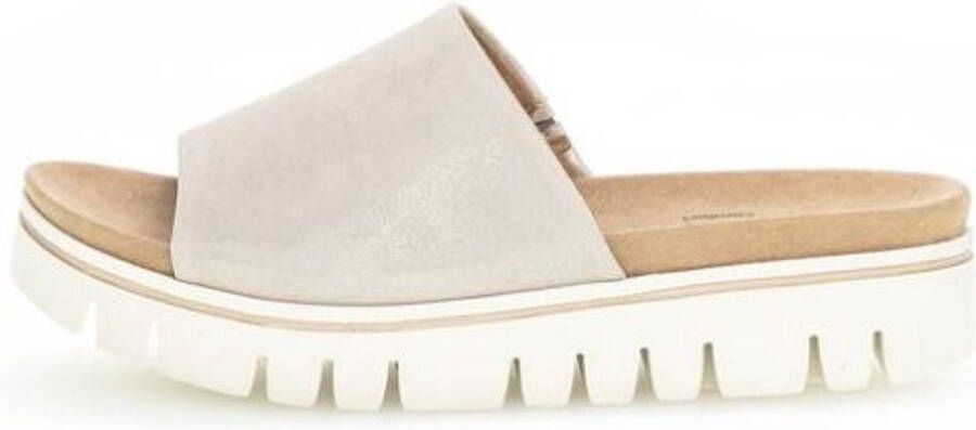 Gabor Slippers sleehak zomerschoen slippers met elastiek breedte g - Foto 5