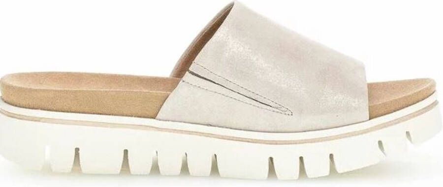 Gabor Slippers sleehak zomerschoen slippers met elastiek breedte g - Foto 9