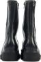 Gabor Vrouwen Leren Chelsea boots Laarzen Damesschoenen 72.871 led Zwart - Thumbnail 7