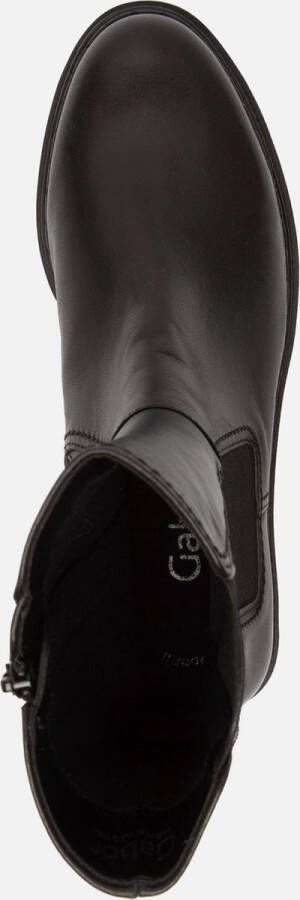 Gabor Comfort hoge Chelsea boots zwart Leer Dames