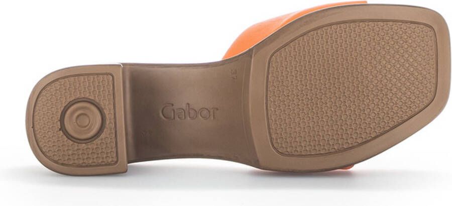 Gabor Comfort Oranje Slipper G-leest
