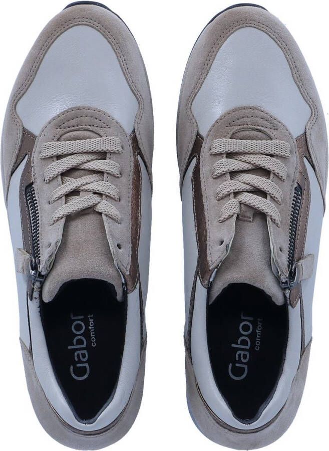 Gabor Comfort Taupe Sneaker G-leest