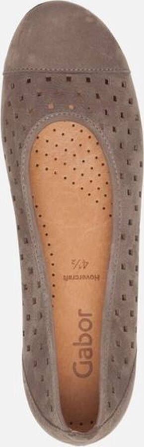 Gabor Dames Ballerina's 169 Taupe