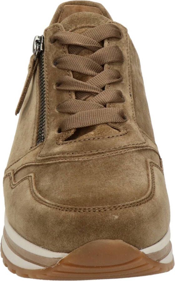 Gabor -Dames bruin donker sneakers
