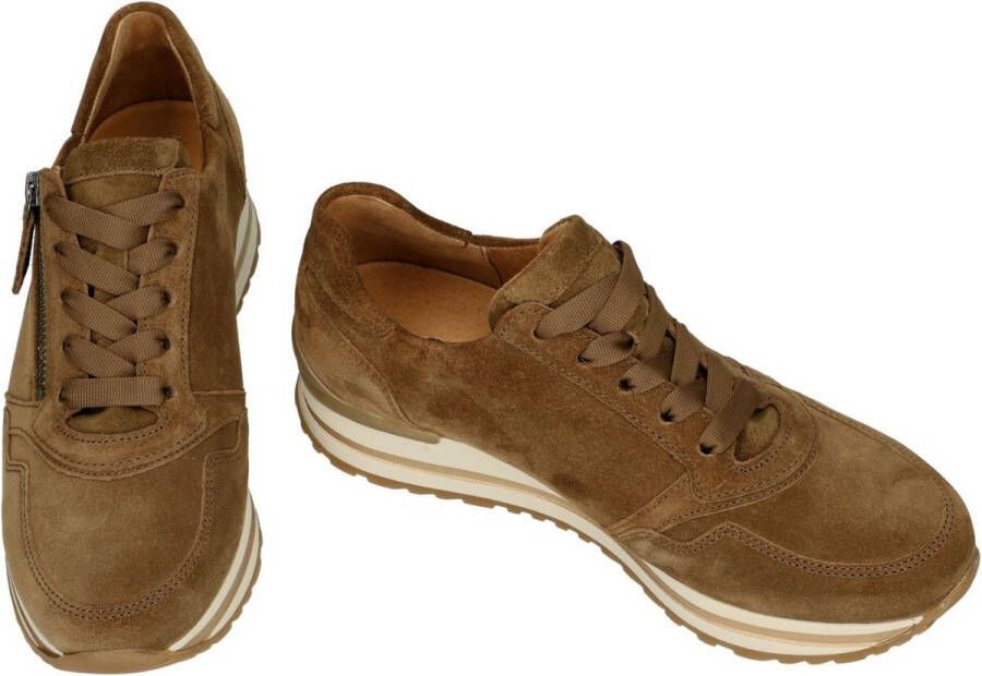 Gabor -Dames bruin donker sneakers