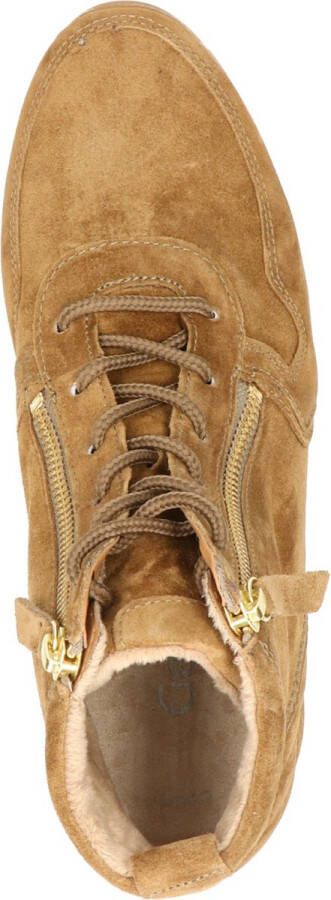 Gabor -Dames camel sneakers