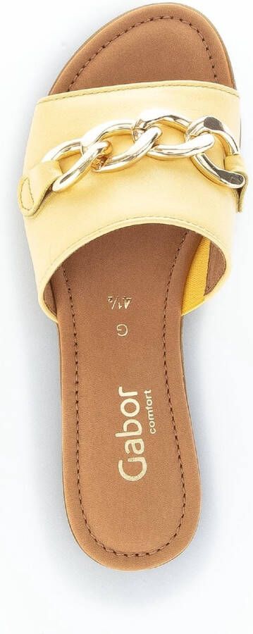 Gabor Comfortabele dames slippers Yellow Dames - Foto 5