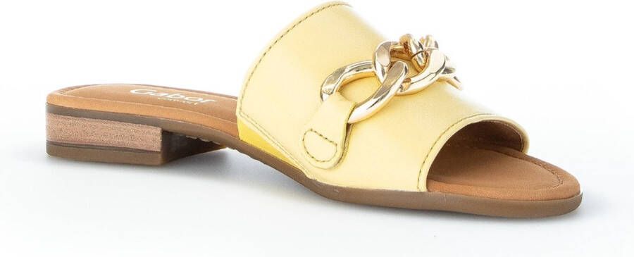 Gabor Comfortabele dames slippers Yellow Dames - Foto 6