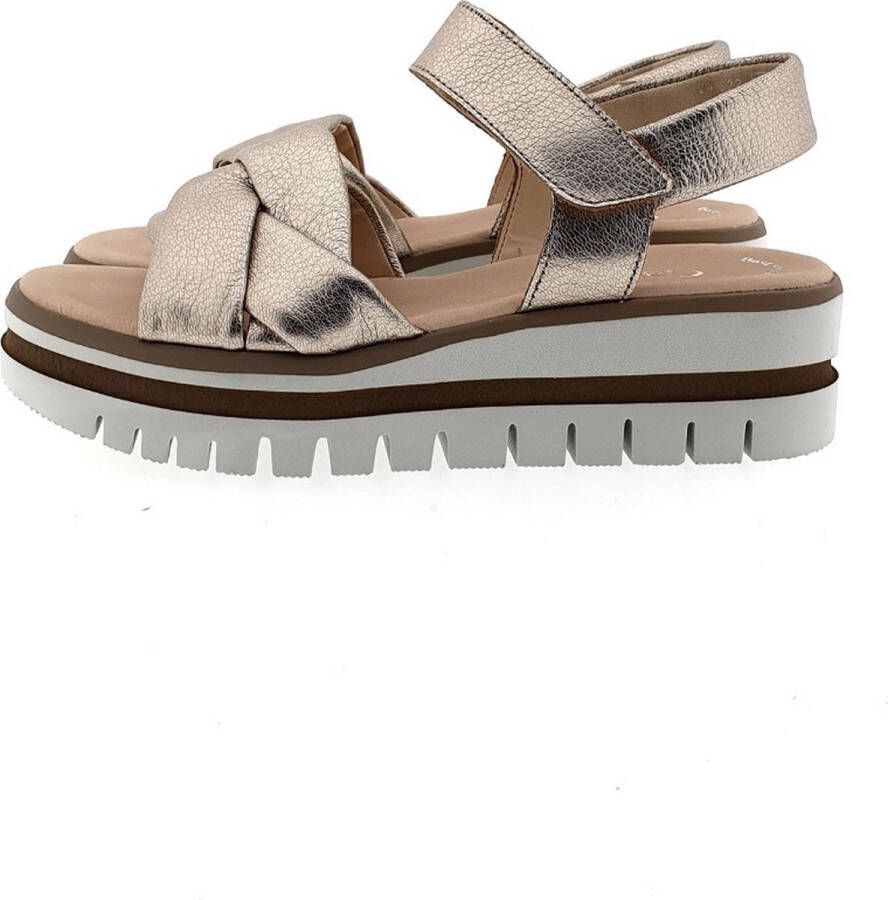 Gabor -Dames goud sandalen