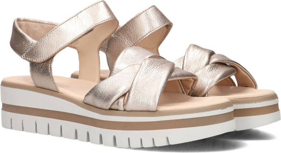 Gabor -Dames goud sandalen