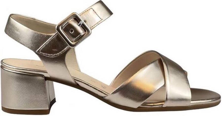 Gabor -Dames goud sandalen
