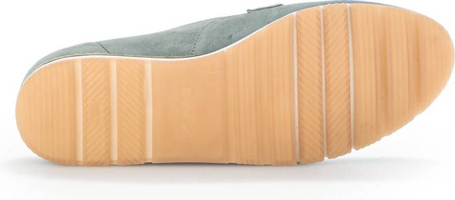 Gabor -Dames groen licht ballerina's & mocassins