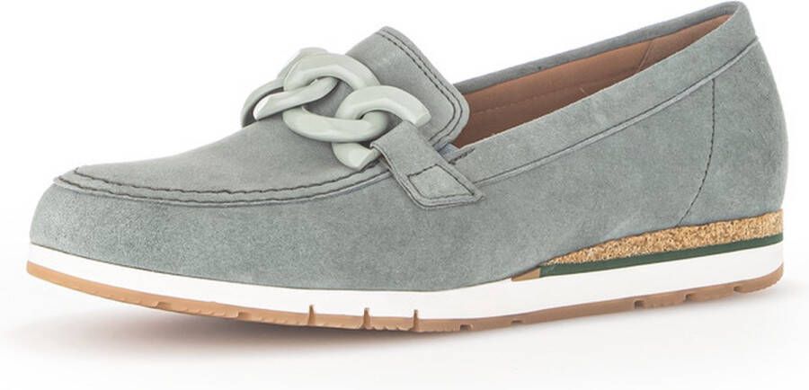 Gabor -Dames groen licht ballerina's & mocassins