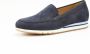 Gabor Blauwe Suède Comfort Ballerina Schoenen Blue Dames - Thumbnail 14