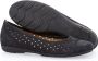 Gabor Zomer Suede Ballerina Comfortabele Moderne Stijl Blue Dames - Thumbnail 5