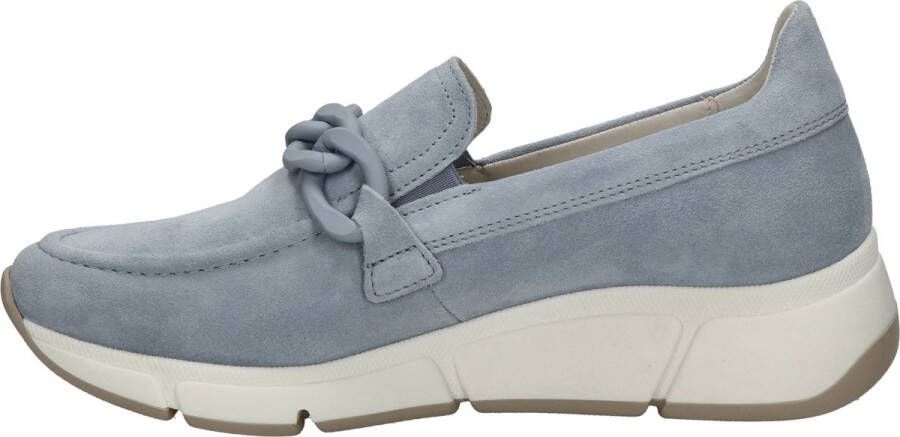 Gabor dames loafer Licht blauw