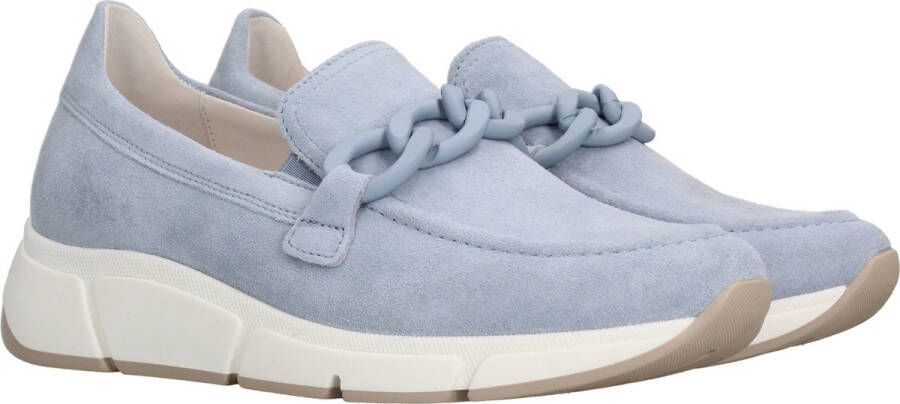 Gabor dames loafer Licht blauw