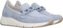 Gabor Elegante blauwe suède loafers met gouden detail Blue Dames - Thumbnail 12