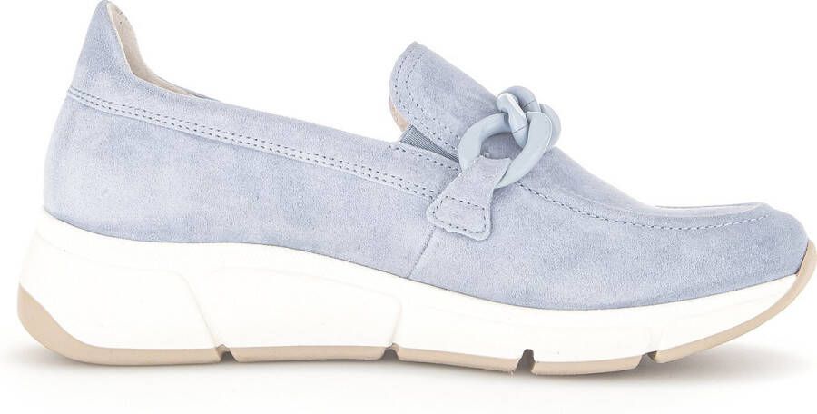 Gabor dames loafer Licht blauw