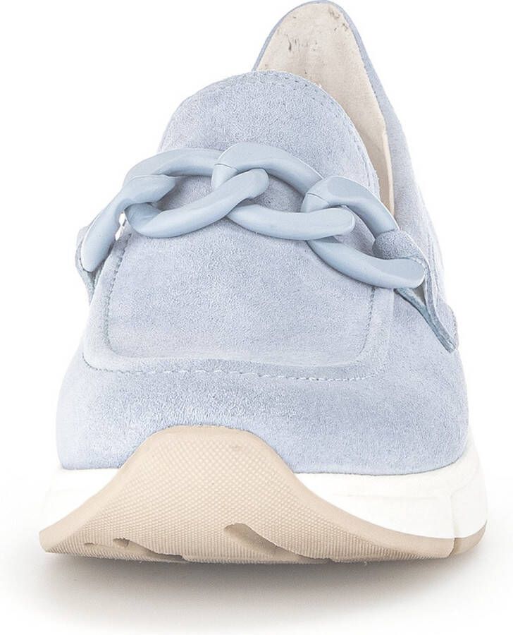 Gabor dames loafer Licht blauw
