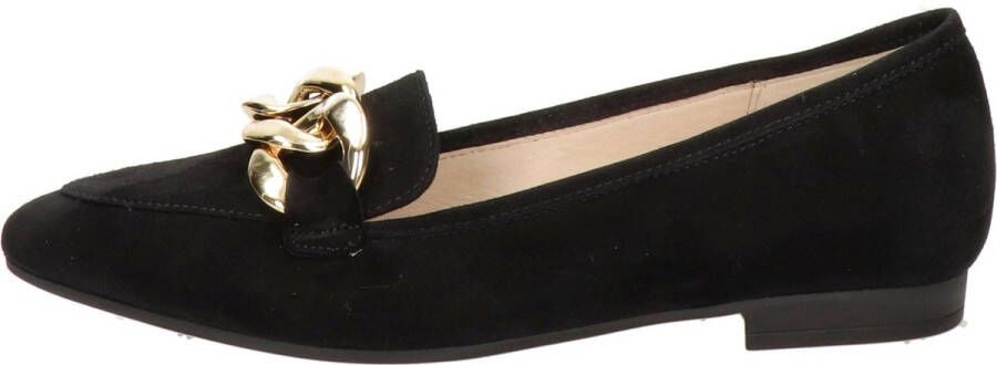 Gabor dames loafers Zwart