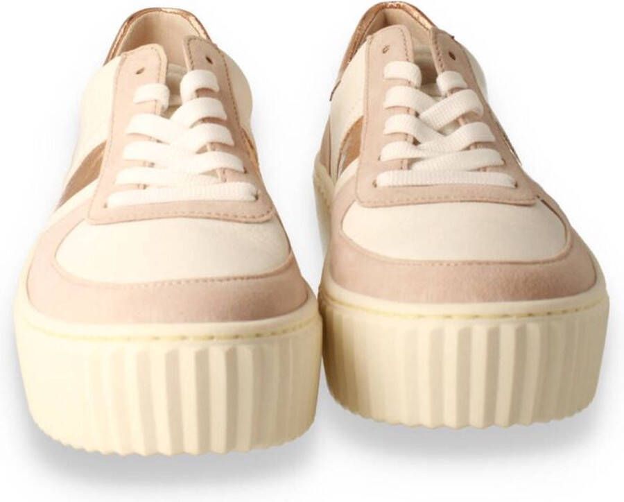 Gabor -Dames nude oud-roze sneakers