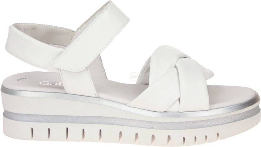 Gabor -Dames off-white ecru parel sandalen