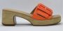 Gabor -Dames oranje slippers & muiltjes - Thumbnail 11