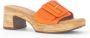 Gabor -Dames oranje slippers & muiltjes - Thumbnail 7