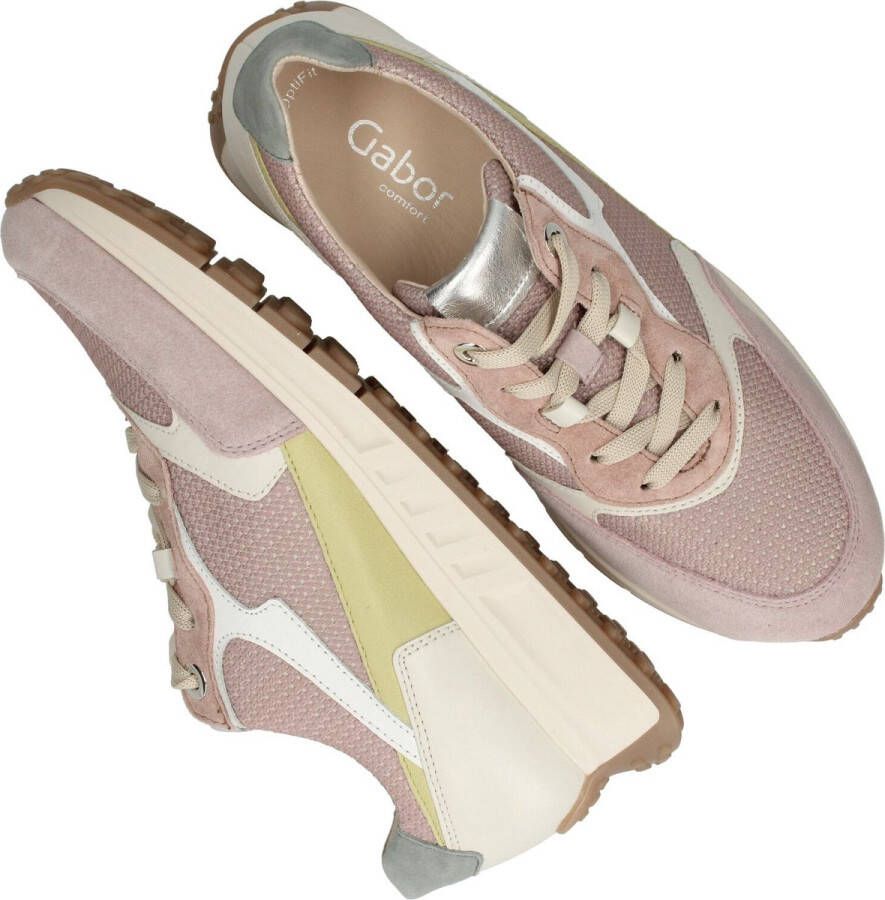 Gabor -Dames oud roze sneakers