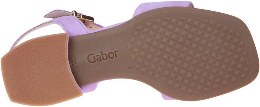 Gabor -Dames paars sandalen