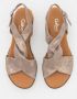 Gabor Leren Dames Sandaal met Lichtgewicht Zool Beige Dames - Thumbnail 7