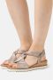Gabor Leren Dames Sandaal met Lichtgewicht Zool Beige Dames - Thumbnail 15