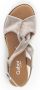 Gabor Leren Dames Sandaal met Lichtgewicht Zool Beige Dames - Thumbnail 10