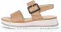 Gabor Cognac Leren Sandalen Brown Dames - Thumbnail 3