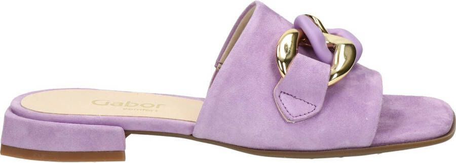 Gabor -Dames purper slippers & muiltjes - Foto 3