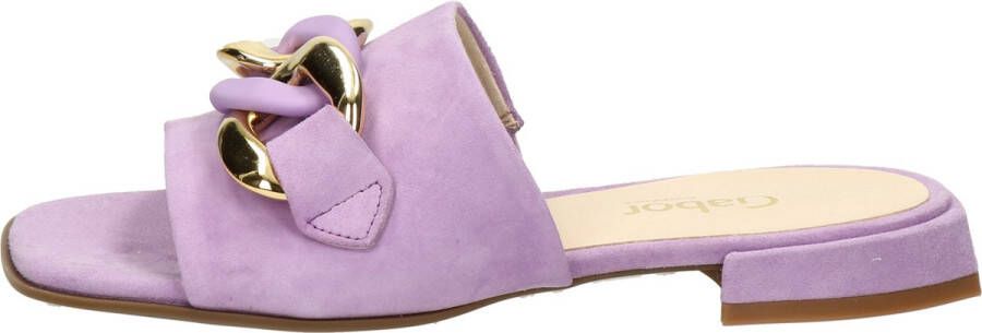 Gabor -Dames purper slippers & muiltjes - Foto 4