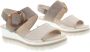 Gabor Gouden leren sandalen Multicolor Dames - Thumbnail 4