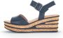 Gabor Sleehak sandaal 24.651 Zwart leer - Thumbnail 2