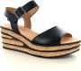 Gabor Sleehak sandaal 24.651 Zwart leer - Thumbnail 6