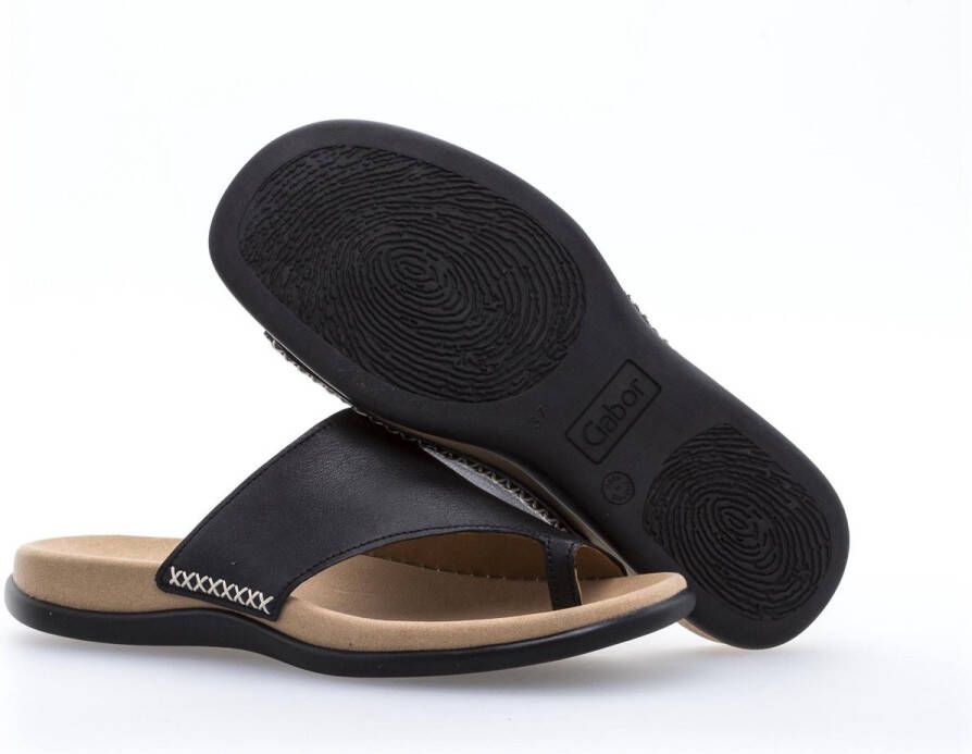 Gabor Dames Slippers zwart