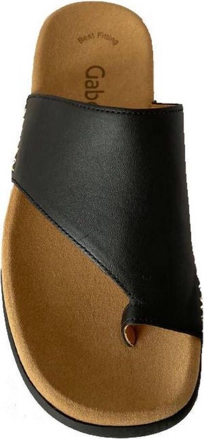 Gabor Dames Slippers zwart