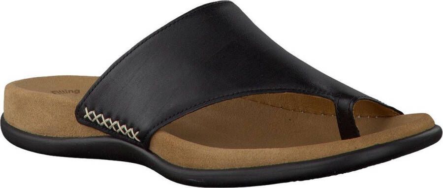 Gabor Dames Slippers zwart