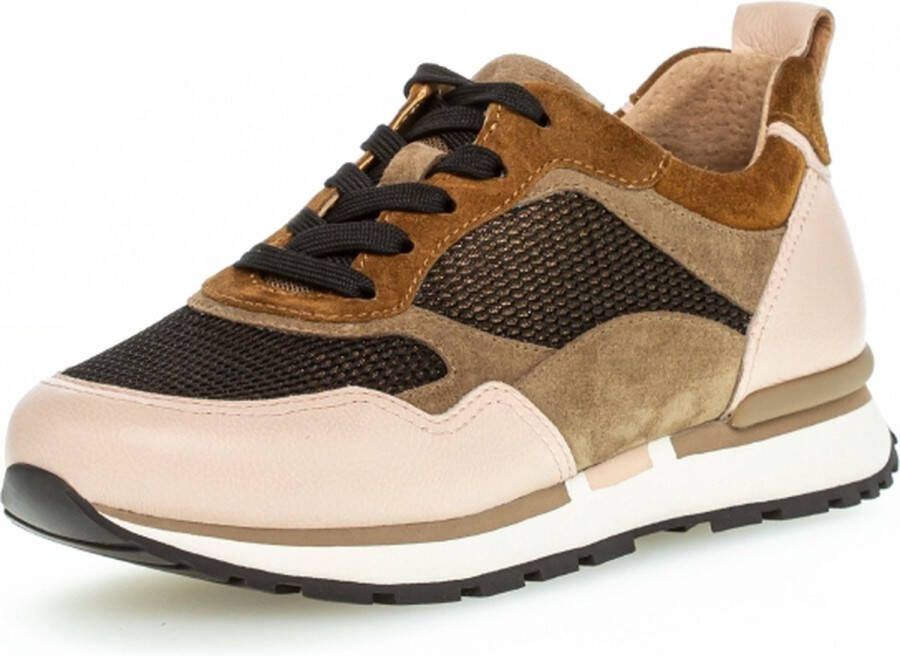 Gabor dames sneaker Bruin multi