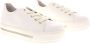 Gabor Sneakers Dames Lage sneakers Damesschoenen Canvas 26.496 Gebroken wit - Thumbnail 14