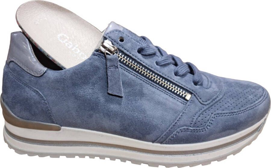 Gabor Dames Sneakers 26.528.66 Jeansblauw