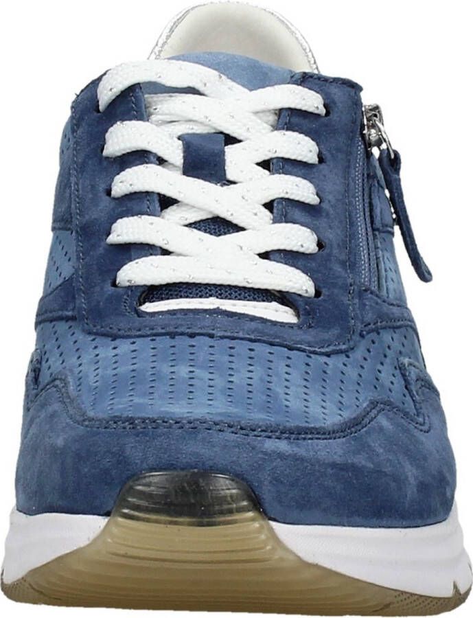 Gabor Dames Sneakers 86.896.26 Rolling Soft Blauw